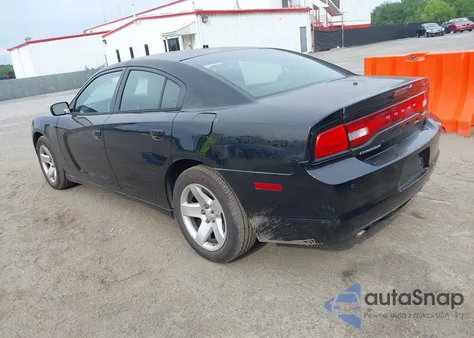 2014 Dodge Charger Police from USA, damaged, VIN 2C3CDXAT7EH124745